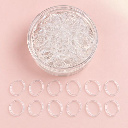 Mini-Haargummis in Dose – Ansicht 2
