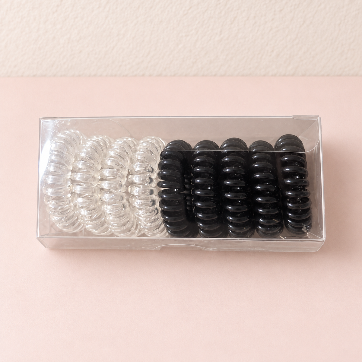 Spiral-Haargummis 9er-Set – Ansicht 2