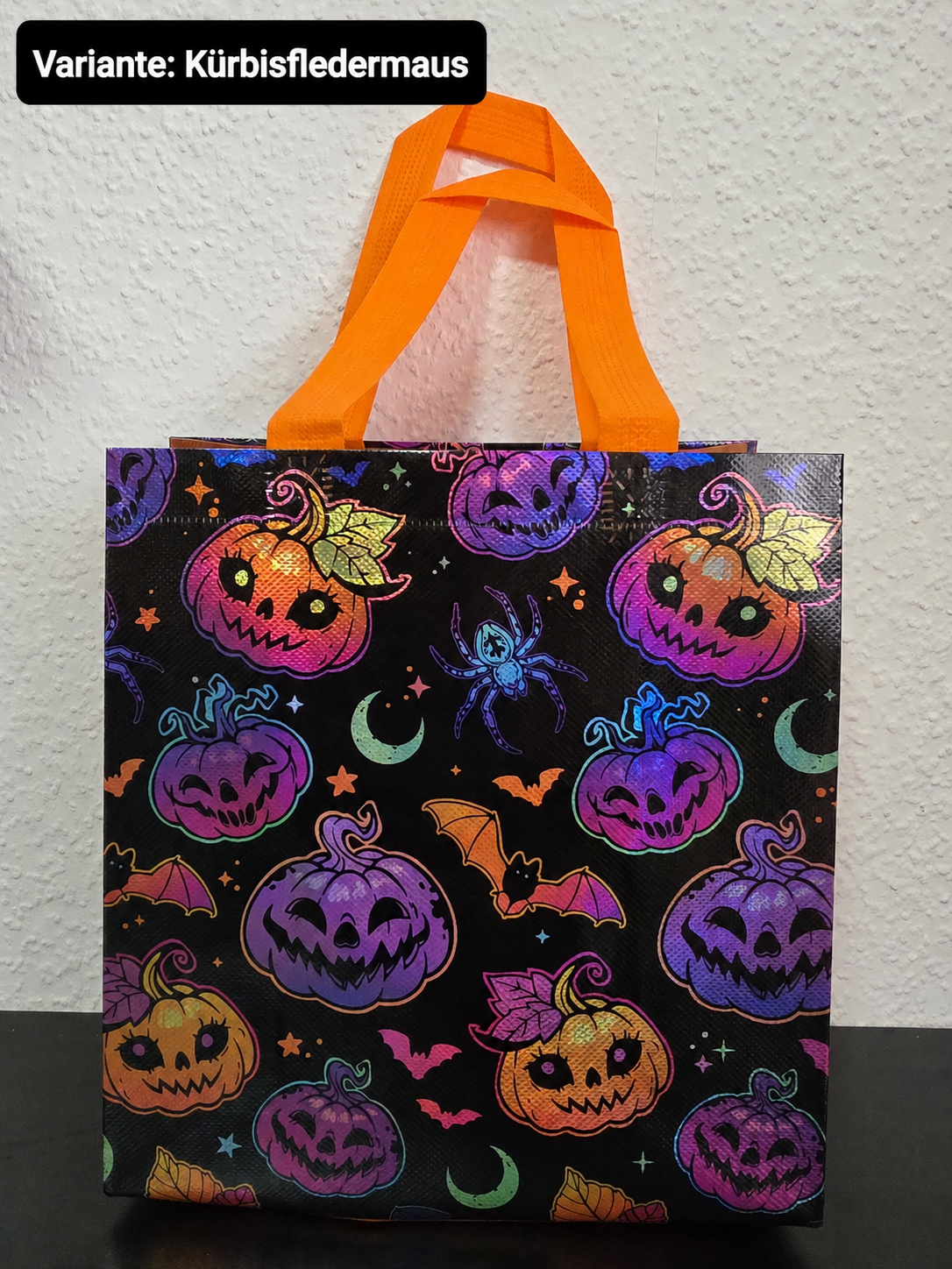 Halloween-Geschenktasche mit verschiedenen Motiven