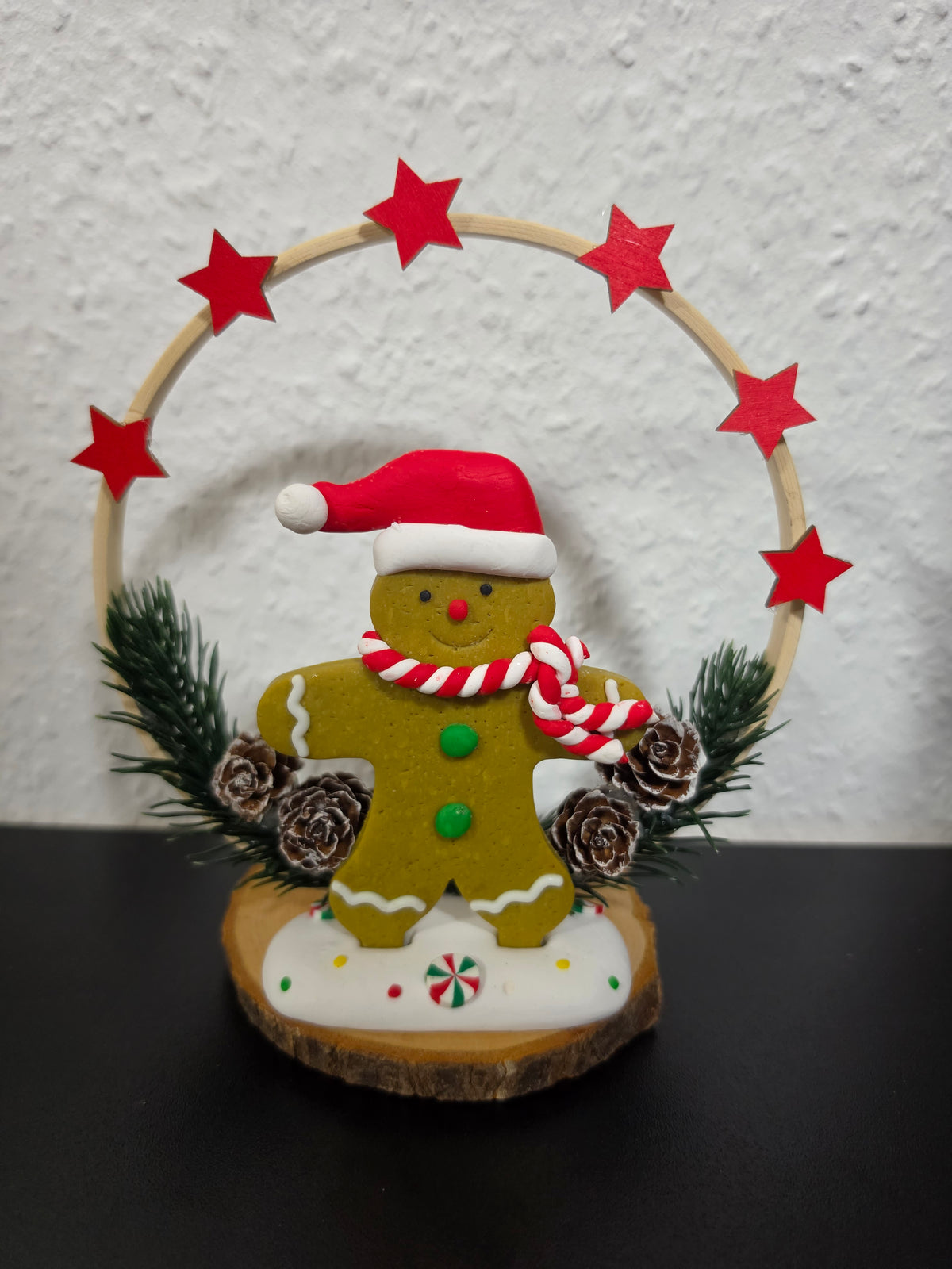Handgemachte Weihnachtsdekoration
