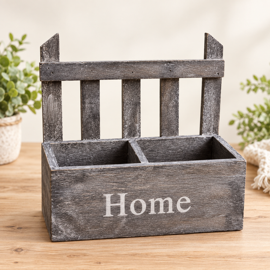 Home-Wandkorb mit zwei Fächern