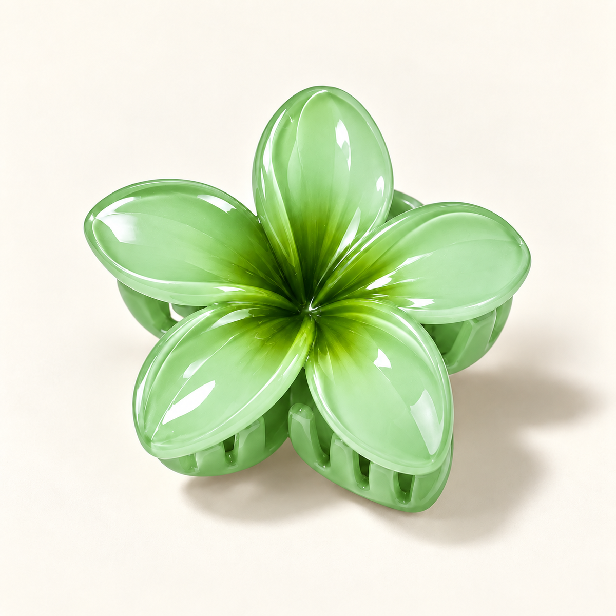 Blumenhaarspange Frangipani – Farbe 3