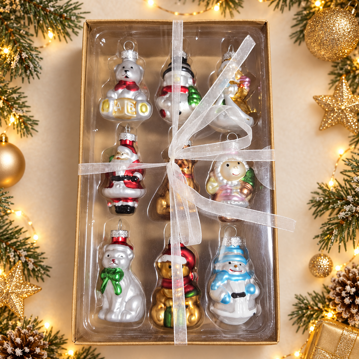 Christbaumanhänger-Set – Variante 5