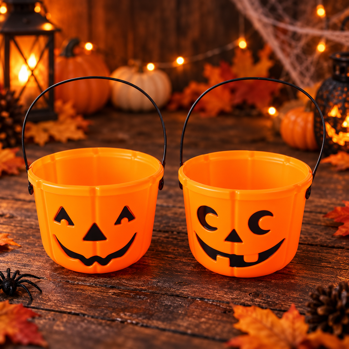 Halloween-Kürbiseimer – Ansicht 2