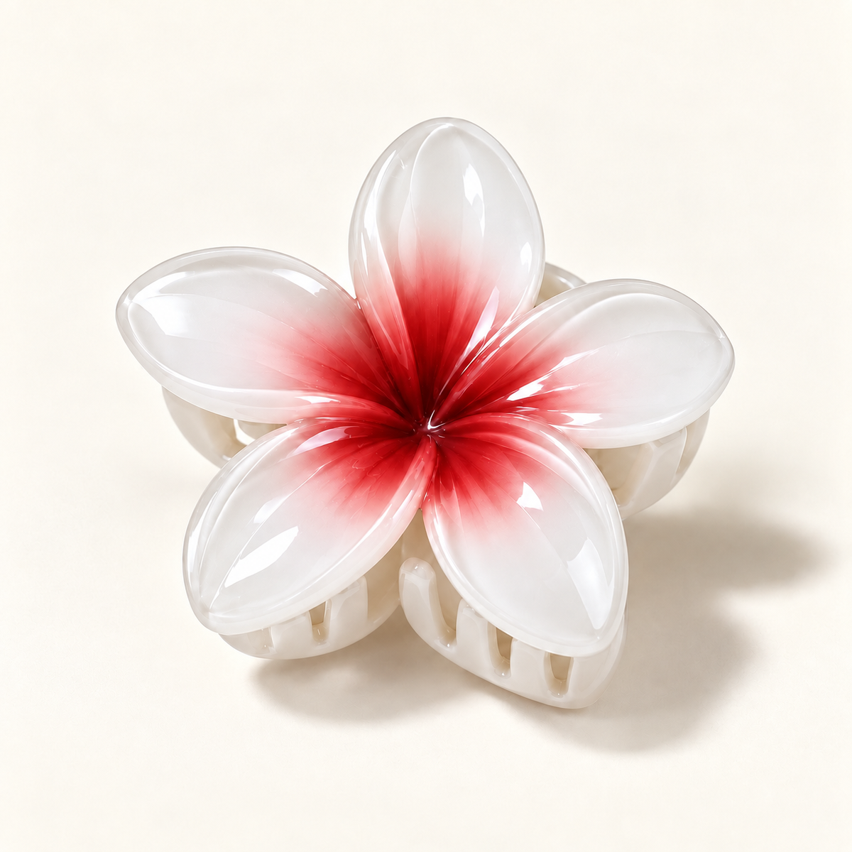 Blumenhaarspange Frangipani – Farbe 7