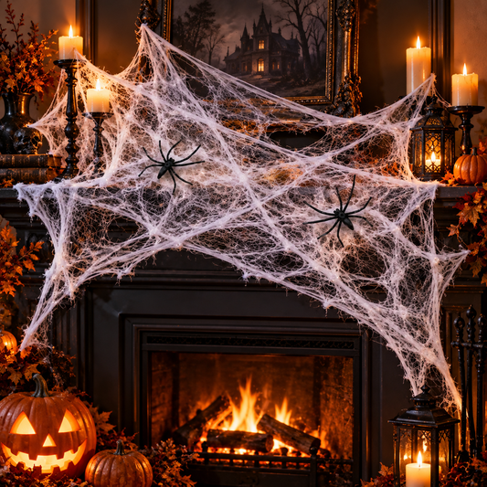 Halloween-Spinnennetz – Ansicht 2