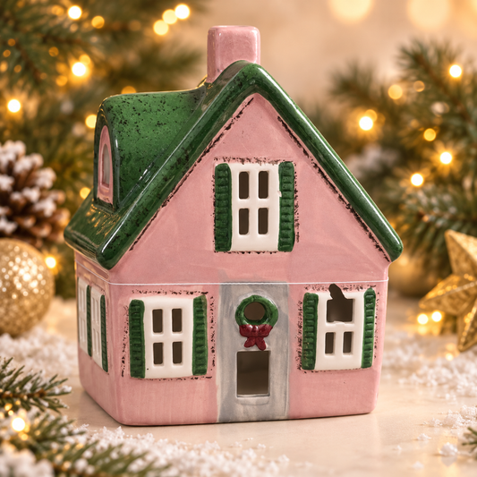 LED-Keramikhaus Weihnachten – Variante 2