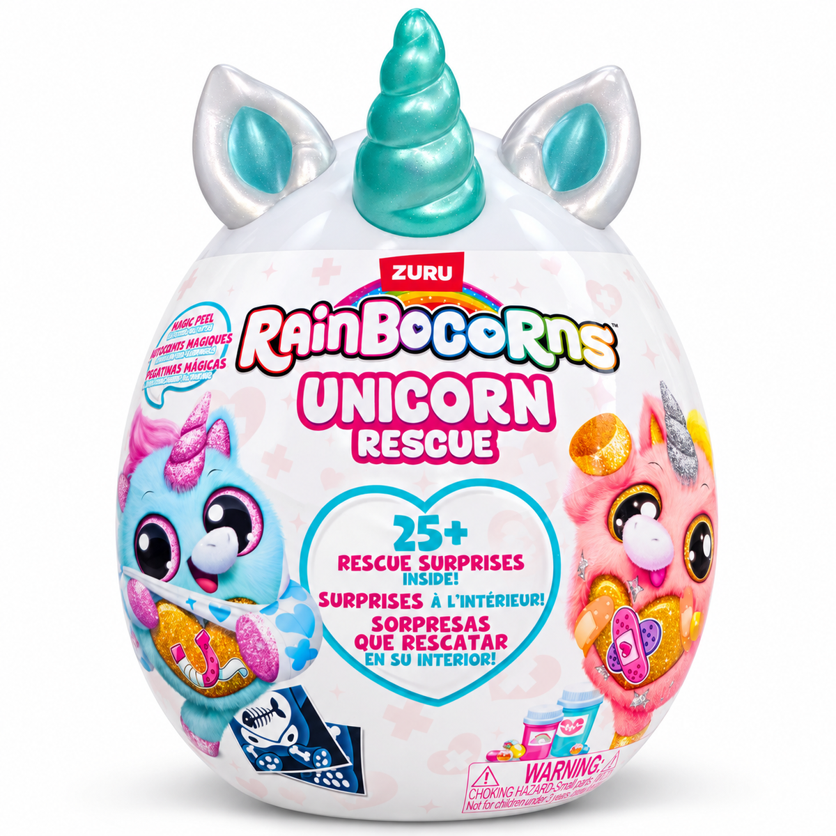 ZURU Rainbocorns Unicorn Rescue – Einhorn mit über 25 Überraschungen