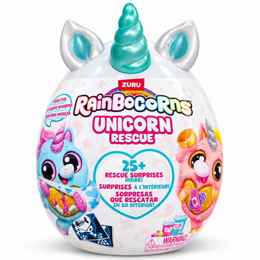 ZURU Rainbocorns Unicorn Rescue – Einhorn mit über 25 Überraschungen