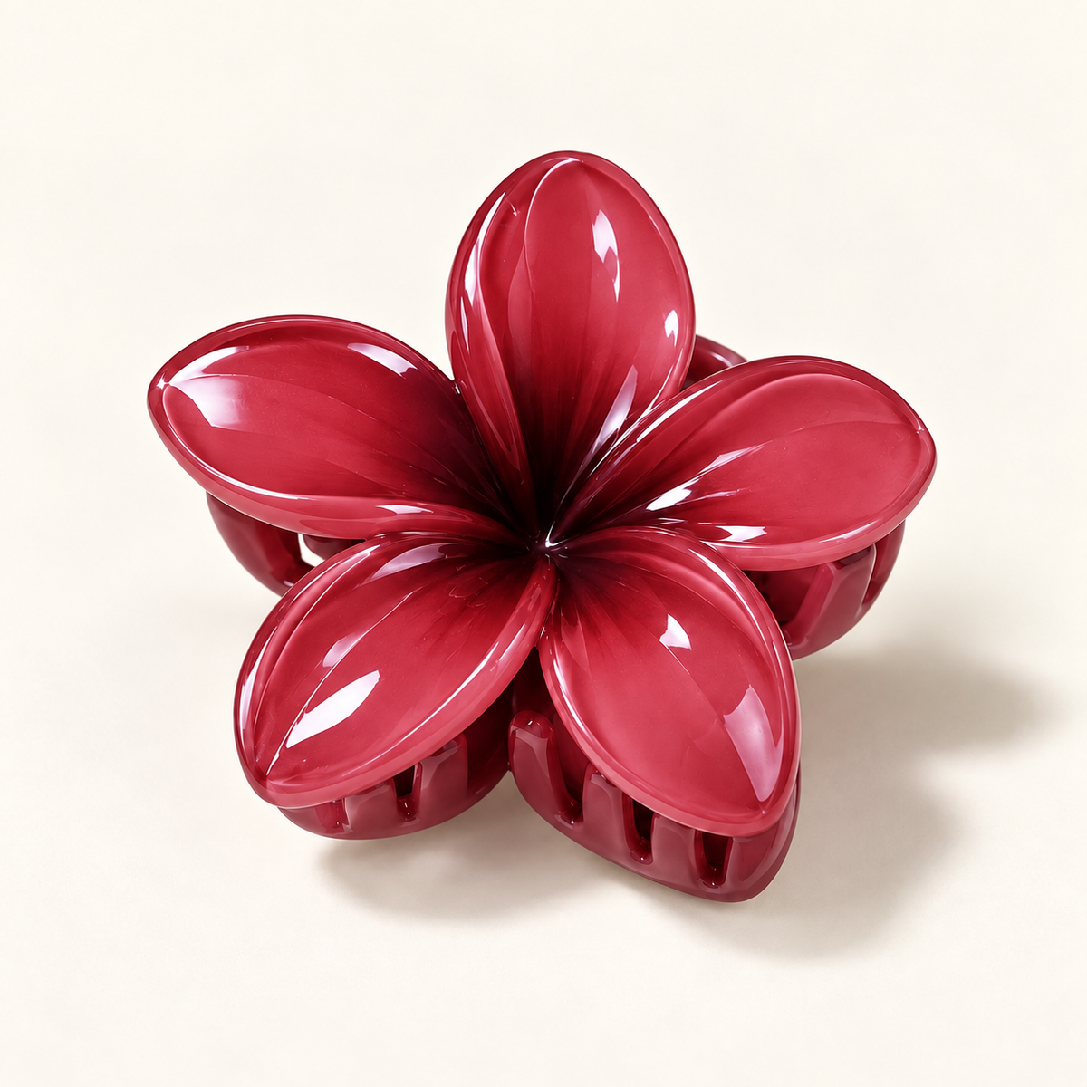 Blumenhaarspange Frangipani – Farbe 4