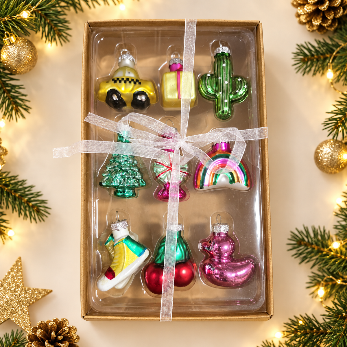 Christbaumanhänger-Set – Variante 4