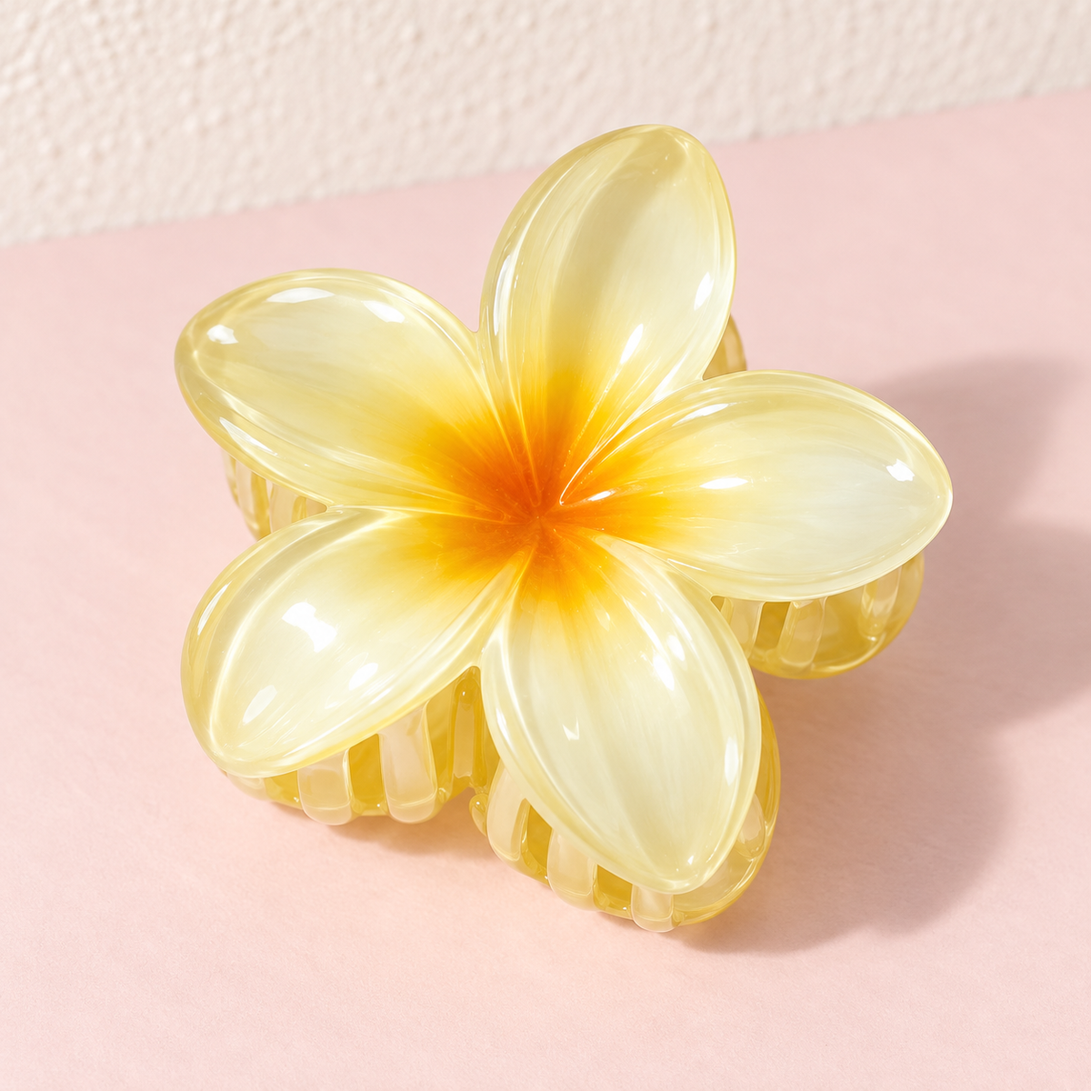 Frangipani-Haarspange – Farbe 3
