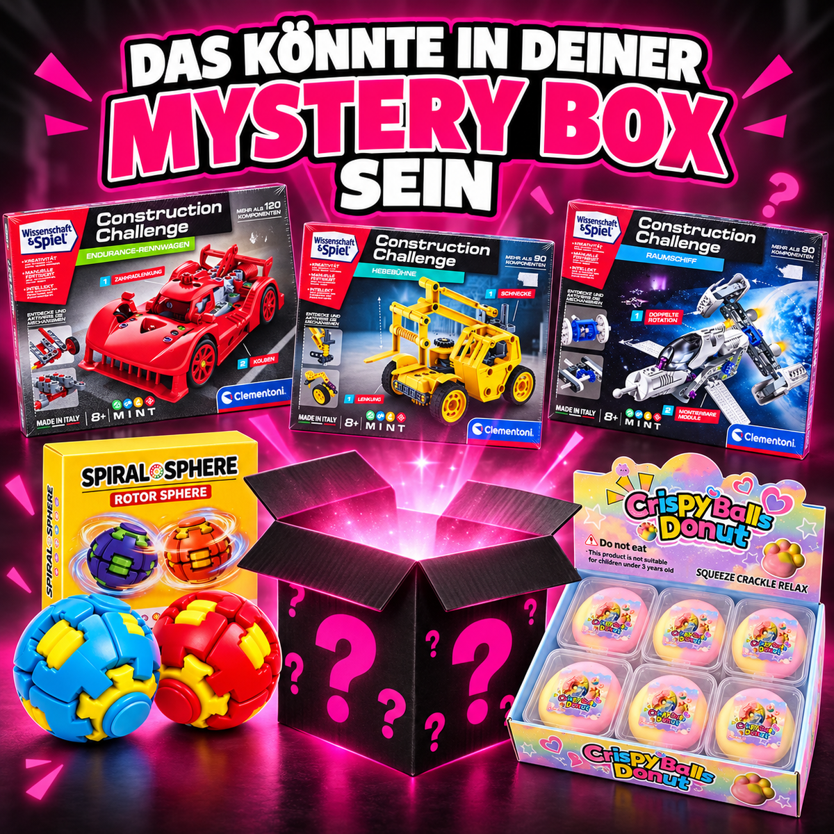 Mystery-Spielbox für Kinder – Ansicht 3