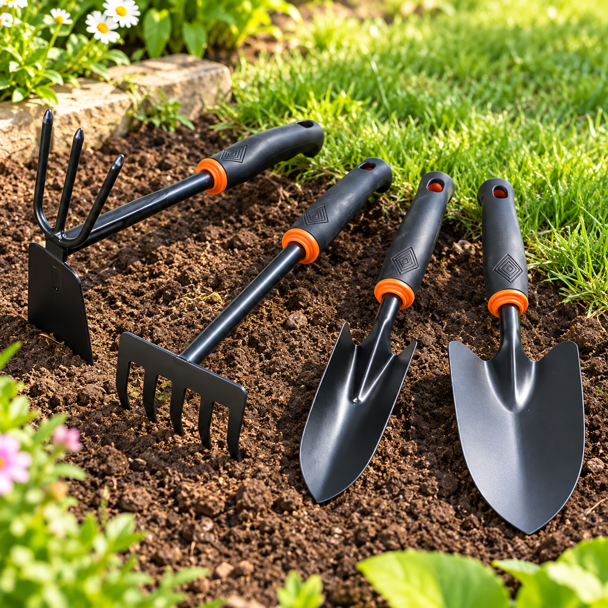 Gartenwerkzeug-Set 4-teilig